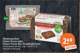 Bio Backwaren im tegut Prospekt Unser Pures von Mestemacher im aktuellen tegut Prospekt für 2,49 €