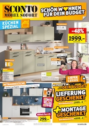 Sconto SB Prospekt für Thießen: "KÜCHEN SPEZIAL", 8 Seiten, 28.06.2025 - 18.07.2025
