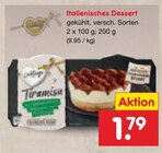 Italienisches Dessert Angebote bei Netto Marken-Discount Rostock für 1,79 €