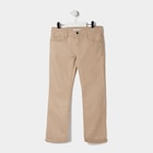 Pantalon regular avec poches sable garçon dans le catalogue La Halle