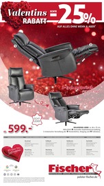 Aktueller Polstermöbel Fischer Prospekt mit Fernsehsessel, "Valentins-RABATT", Seite 16