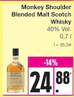 Aktuelle Spirituosen Angebote bei EDEKA in Hamburg Aktuelles Blended Malt Scotch Whisky Angebot bei EDEKA in Hamburg ab 24,88 €