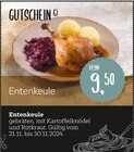 Aktuelles GUTSCHEIN Entenkeule Angebot bei XXXLutz Möbelhäuser in Köln ab 9,50 €