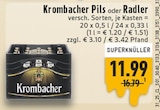Pils im Angebot bei E center in Kleve Pils Angebote von Krombacher bei E center Kleve für 11,99 €