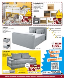 Boxspringbett im POCO Prospekt "Jetzt in Göttingen! Neueröffnung. Wir feiern!" auf Seite 33
