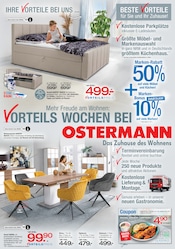 Aktueller Ostermann Möbel & Einrichtung Prospekt in Solingen und Umgebung, "Mehr Freude am Wohnen - Vorteilswochen bei Ostermann" mit 12 Seiten, 12.07.2025 - 01.08.2025