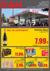 RAN Tankstellen Prospekt der aktuellen Woche mit 2 Seiten, gültig von 16.07.2026 bis 31.07.2026, in Meitingen und Umgebung Aktueller RAN Tankstellen Prospekt in Meitingen und Umgebung, "RAN" mit 2 Seiten, 16.07.2026 - 31.07.2026
