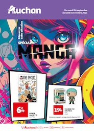 Catalogue Auchan Hypermarché "Découvrez notre sélection SPÉCIAL MANGA" à Périgueux et alentours,  pages, 26/09/2023 - 02/10/2023
