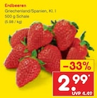 Erdbeeren Angebote bei Netto Marken-Discount Aalen für 2,99 €