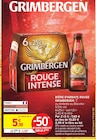 BIÈRE D'ABBAYE ROUGE - GRIMBERGEN en promo chez Intermarché Valence à 2,55 €