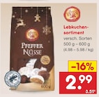 Lebkuchensortiment im Angebot bei Netto Marken-Discount in Nordhausen Lebkuchensortiment Angebote bei Netto Marken-Discount Nordhausen für 2,99 €