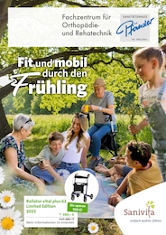 Aktueller Sanitätshaus Pfänder GmbH & Co. KG Sanitätshäuser Prospekt für Emmendingen: Fit und mobil durch den Frühling mit 6} Seiten, 13.03.2025 - 31.05.2025