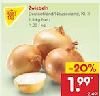 Zwiebeln Angebote von Markttag bei Netto Marken-Discount Ravensburg für 1,99 €