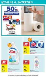 Promos Lessive dans le catalogue "Carrefour market" de Carrefour Market Lessive en promo dans le catalogue Carrefour Market à la page 12