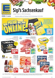 EDEKA Prospekt für Großschirma mit 38 Seiten EDEKA Prospekt "Wir lieben Lebensmittel!" für Großschirma, 38 Seiten, 20.07.2026 - 25.07.2026