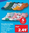 Sneakersocken im Kaufland Prospekt Sneakersocken im aktuellen Kaufland Prospekt für 2,49 €