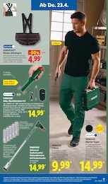 Lidl Werkzeugkoffer im Prospekt 