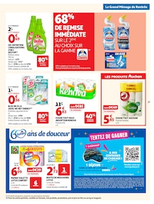 Promotion Poubelle dans le prospectus Auchan Hypermarché, valable du 08/09/2026 au 20/09/2026 Promo Poubelle dans le catalogue Auchan Hypermarché du moment à la page 27