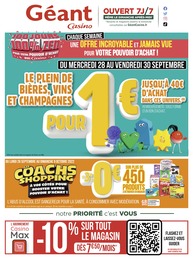 Géant Casino Catalogue "100 jours 100% zen", 80 pages, Villeurbanne, 26/09/2022 - 09/10/2022 Géant Casino Catalogue "100 jours 100% zen", 80 pages, Villeurbanne, 26/09/2022 - 09/10/2022