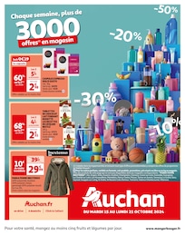 Catalogue Auchan Hypermarché "Chaque semaine, plus de 3000 offres en magasin" à Domecy-sur-le-Vault et alentours, 48 pages, 15/10/2024 - 21/10/2024