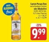 Rum Angebote von Captain Morgan bei EDEKA Hoyerswerda für 9,99 €
