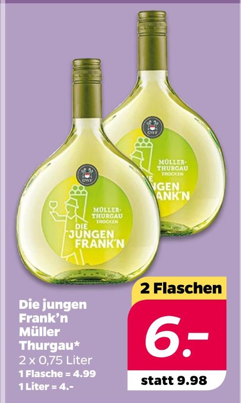 Die jungen Frank’n Müller Thurgau