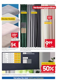 Gardinen Angebot & Preis im aktuellen Rusta Prospekt Gardinen Angebot im aktuellen Rusta Prospekt auf Seite 9