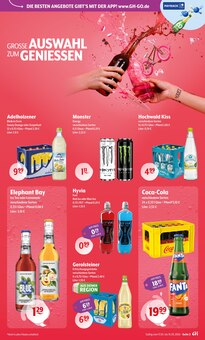 Energydrink im aktuellen Getränke Hoffmann Prospekt (Hilden) Energydrink im Getränke Hoffmann Prospekt "Aktuelle Angebote" mit 11 Seiten (Hilden)