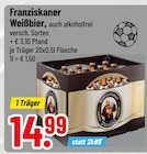 Trinkgut Cham - Franziskaner Angebot im Prospekt Franziskaner bei Trinkgut im Cham Prospekt für 14,99 €
