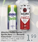 Vodka Sprite Angebote von Absolut bei E center Karlsruhe für 1,99 €