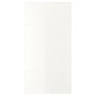 Aktuelles 4 Paneele f Schiebetürrahmen weißes Glas 100x201 cm Angebot bei IKEA in Mönchengladbach ab 150,00 €