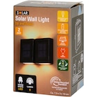 Appliques murales extérieures solaires Solar - Action en promo chez Action Appliques murales extérieures solaires Solar - Action dans le catalogue Action