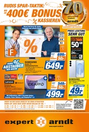 Aktueller expert Elektromarkt Prospekt in Rennertshofen und Umgebung, "Top Angebote" mit 16 Seiten, 28.06.2025 - 04.07.2025