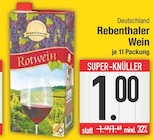 Rotwein von Rebenthaler im aktuellen EDEKA Prospekt für 1,00 €