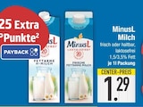 Frische Fettarme Milch von MinusL im aktuellen EDEKA Prospekt für 1,29 €