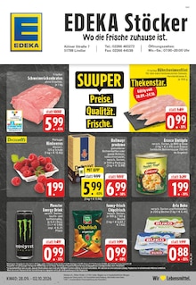 EDEKA Prospekt der KW 40 "Aktuelle Angebote" Aktueller EDEKA Prospekt "Aktuelle Angebote" Seite 1 von 26 Seiten