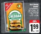 Cheddar von Gut & Günstig im aktuellen E center Prospekt für 1,99 €