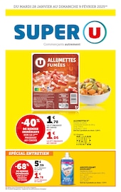 Prospectus Super U à Paris, "Super U", 24 pages de promos valables du 28/01/2025 au 09/02/2025