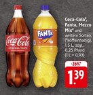 Coca-Cola im Angebot bei EDEKA in Waldshut-Tiengen Coca-Cola Angebote bei EDEKA Waldshut-Tiengen für 1,39 €