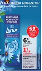 Parfum de linge en perles - Lenor en promo chez Super U Joué-lès-Tours à 1,29 €