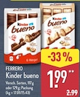 Kinder bueno von FERRERO im aktuellen ALDI Nord Prospekt für 1,99 €