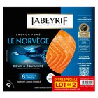 Saumon Fumé De Norvège Labeyrie en promo chez Auchan Hypermarché Boulogne-Billancourt à 12,89 €