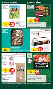 Promotion Aoste dans le prospectus Intermarché Super, valable du 16/12/2025 au 28/12/2025 Promo Aoste dans le catalogue Intermarché Super du moment à la page 20