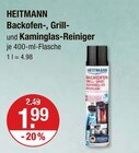 Backofen-, Grill und Kaminglas-Reiniger von HEITMANN im aktuellen V-Markt Prospekt für 1,99 €
