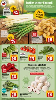 Pilze Angebot im REWE Prospekt, gültig von 05.05.2025 bis 10.05.2025 Pilze Angebot im aktuellen REWE Prospekt auf Seite 9