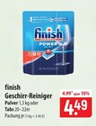 finish Geschirr-Reiniger im Angebot bei famila Nordost in Falkensee finish Geschirr-Reiniger Angebote bei famila Nordost Falkensee für 4,49 €