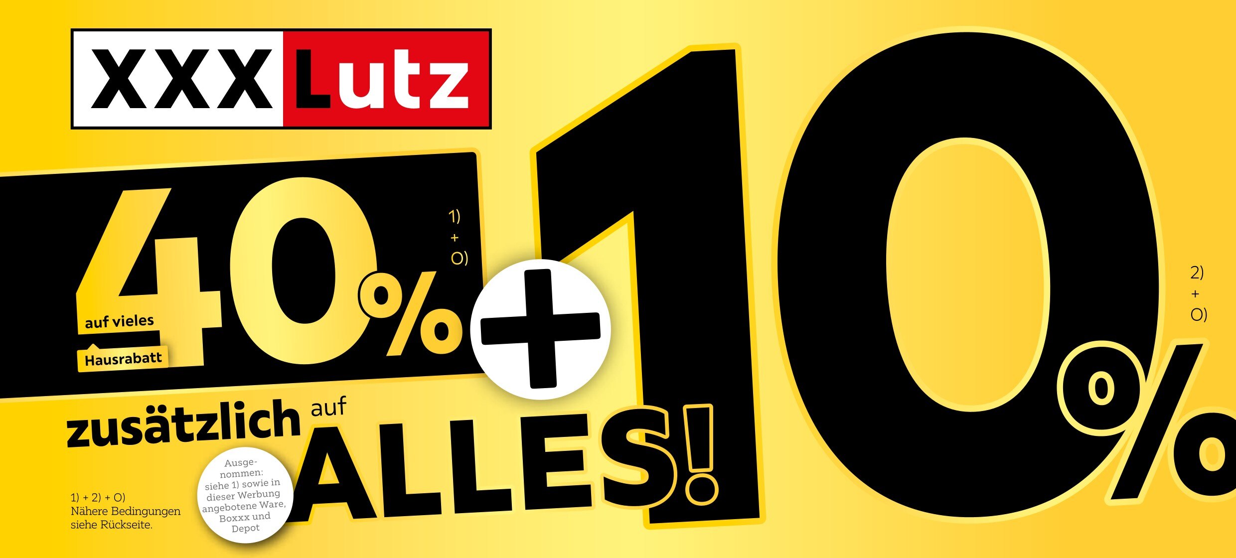XXXLutz Möbelhäuser Prospekt für Nürnberg mit 10 Seiten XXXLutz Möbelhäuser Prospekt für Nürnberg: "10% zusätzlich auf ALLES!", 10 Seiten, 24.01.2022 - 30.01.2022