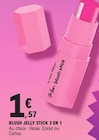 Blush jelly stick 3 en 1 en promo chez E.Leclerc Nantes à 1,57 €