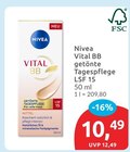 Vital BB getönte Tagespflege LSF 15 von Nivea im aktuellen budni Prospekt für 10,49 €