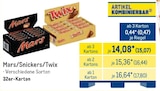 Mars/Snickers/Twix im aktuellen METRO Prospekt